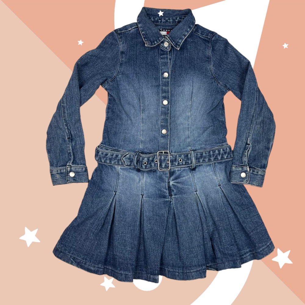 Y2K Tommy Hilfiger denim dress